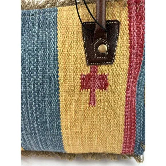 New Myra Bag Natures Delight Natural Southwestern Casual Fabric Cowgirl Festival - Picture 10 of 12